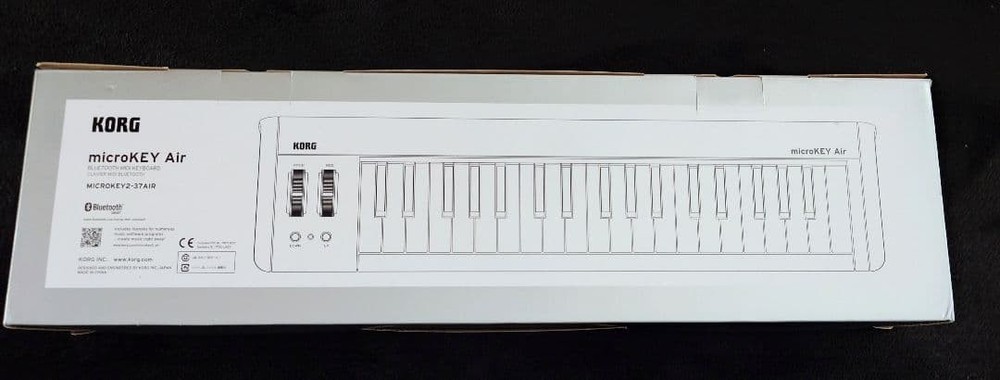 Korg microKEY2 Air 37 MIDI Keyboard Bluetooth USB Controller Tested Working JP