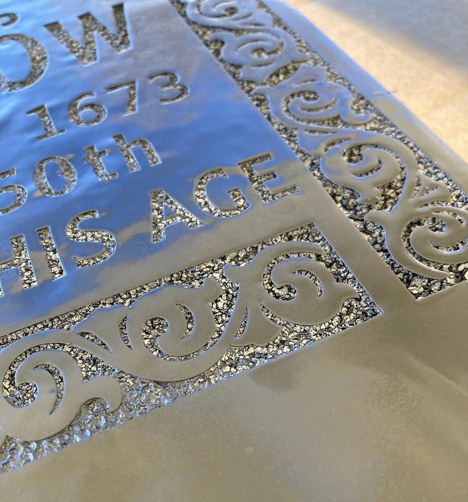 HALLOWEEN TOMBSTONE CUSTOM Vinyl Pattern
