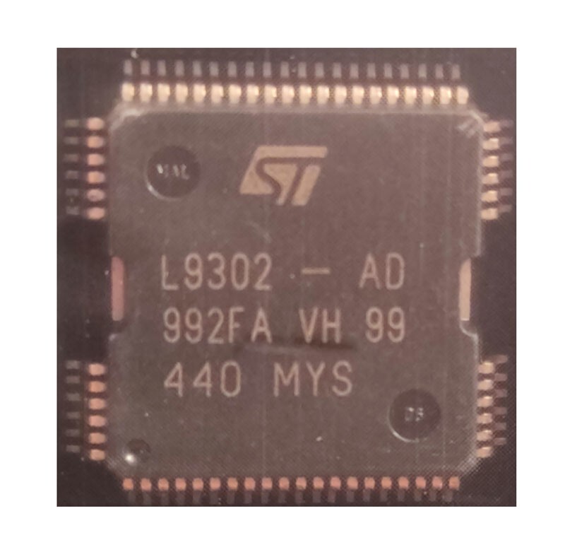 L9302AD L9302-AD STMICROELECTRONICS QFP-64 ECU DRIVER IC NEW