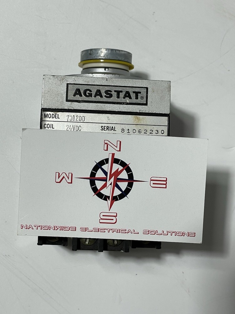 Agastat 70120D Time Delay Relay, 5-50 Second