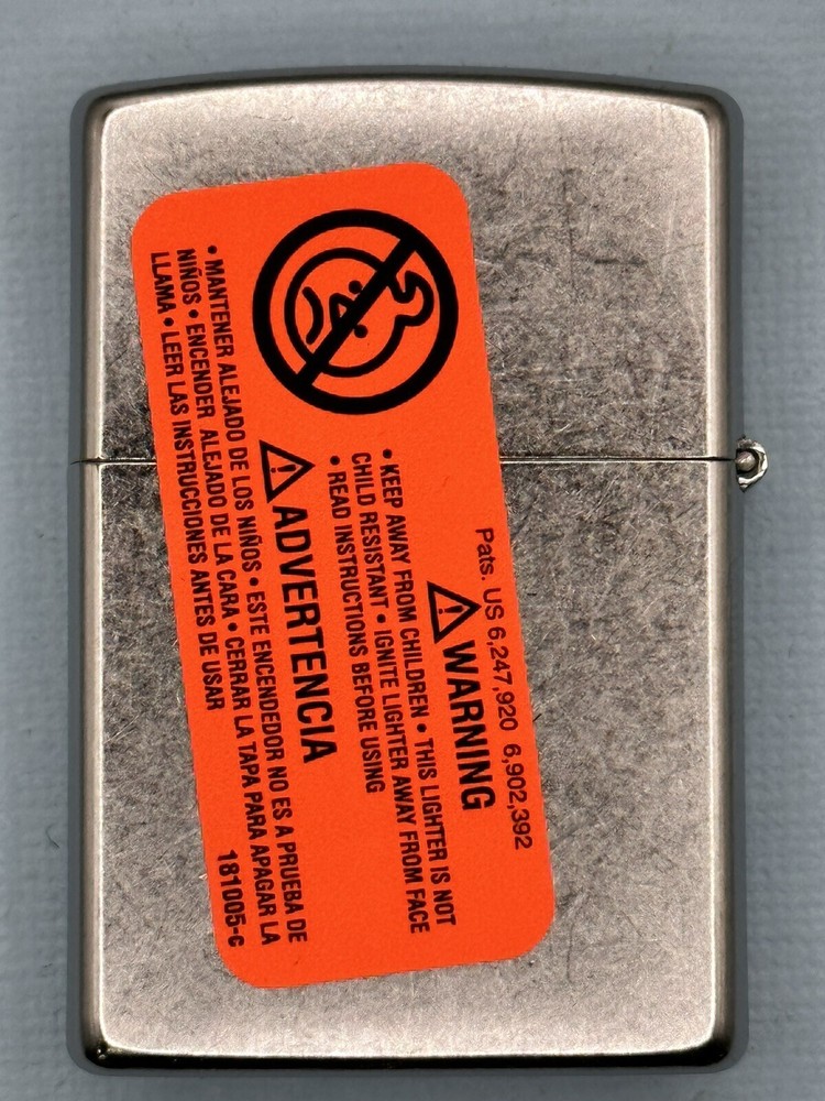 Metallic Pattern Design 46163 Chrome Zippo Lighter NEW