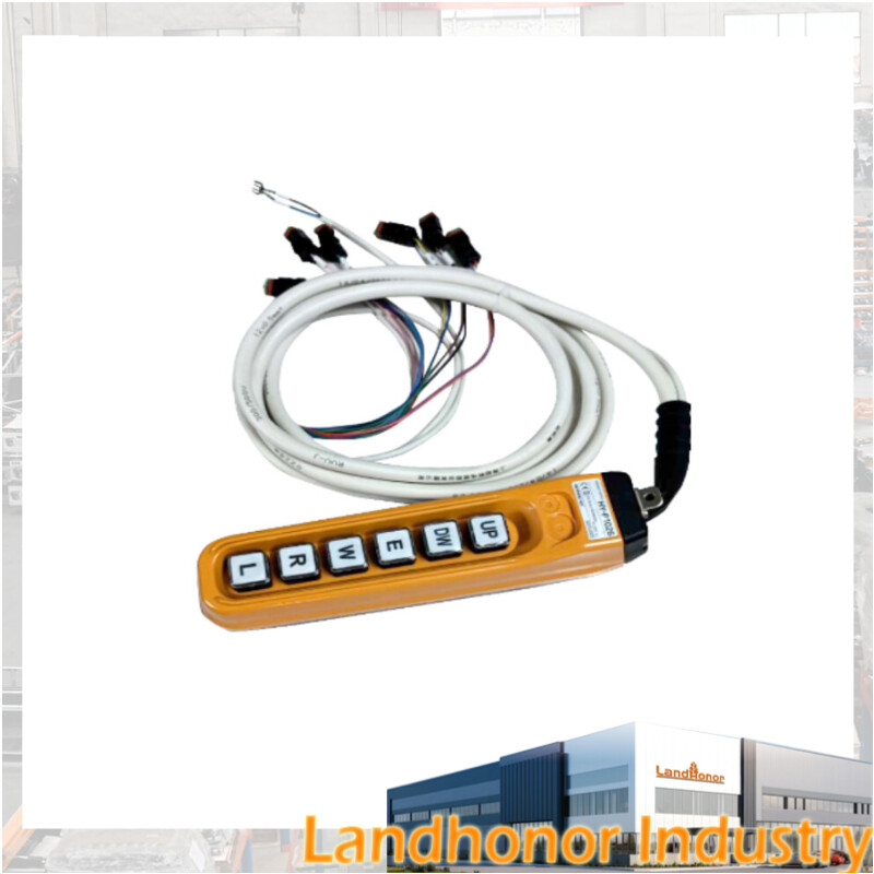 Landhonor 12V Grader Pendant with 6Button Remote 6-Way Priority Valve Controller
