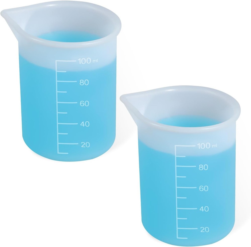 2Pcs Silicone Laundry Detergent Cup, Laundry Detergent Measuring Cup, Silicone
