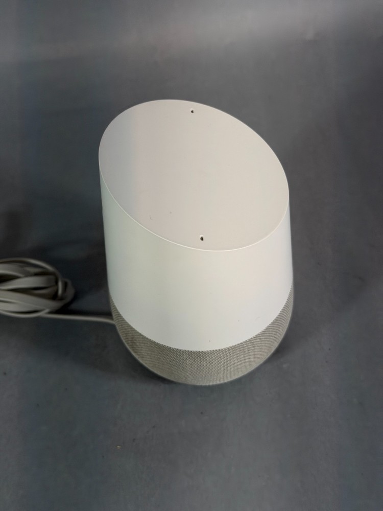Google Home Smart Speaker Voice Control Stereo White/Gray Wi-Fi Bluetooth