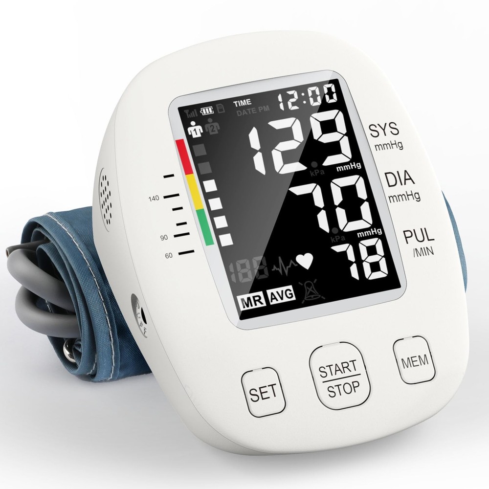 Blood Pressure Monitors for Home use Automatic Digital BP Machine Adjustable ...