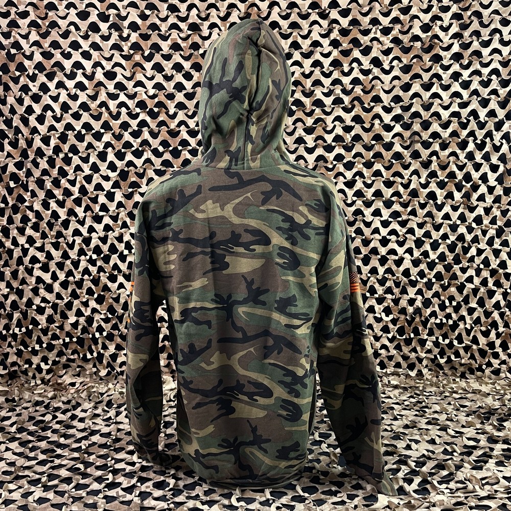 New First Strike Pull Over Hooded Sweatshirt - Camo - Medium
