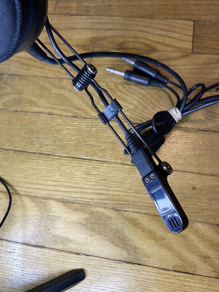 Vintage Flightcom Blackhawk Model 5DX Aviation Headset 1179