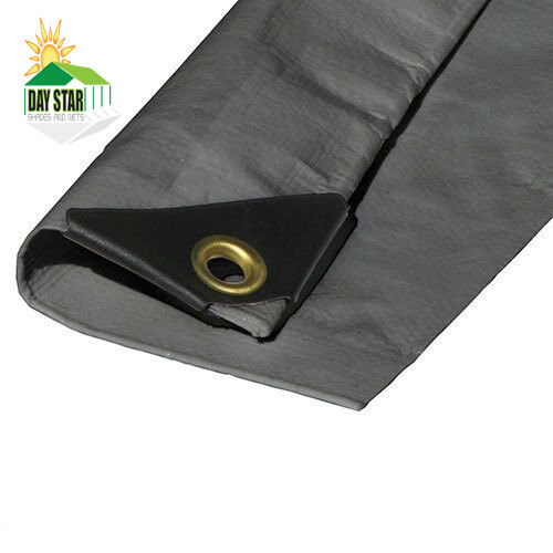EXTRA Heavy Duty 12 mil Silver Tarp 3 Ply Coated Reinforced Canopy 6 oz 3 Layer