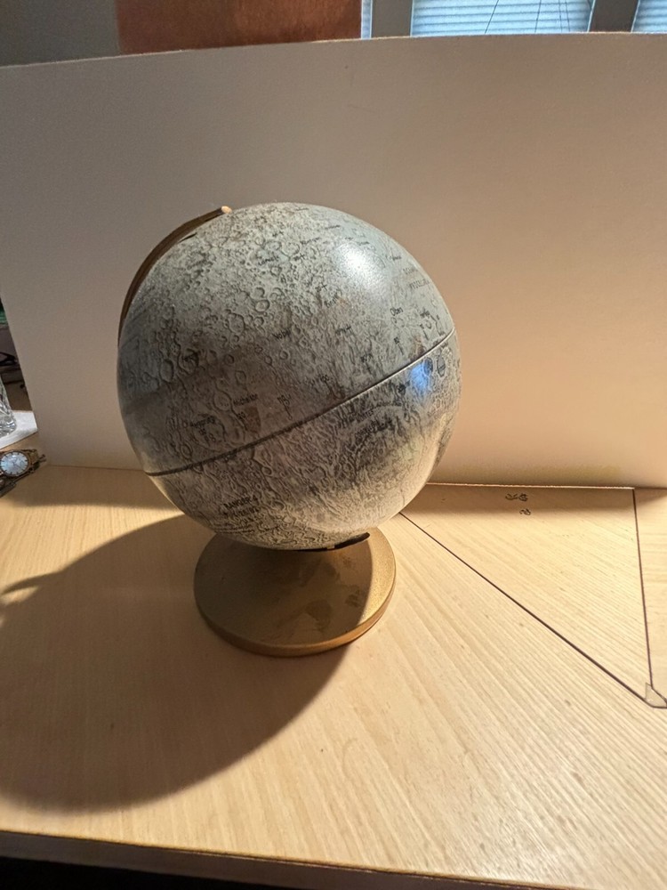 Vintage Replogle Moon Globe Bank