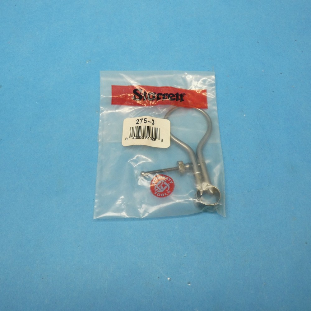 Starrett 275-3 Yankee Spring-Type 0-3" Outside Caliper Solid Nut Round Leg