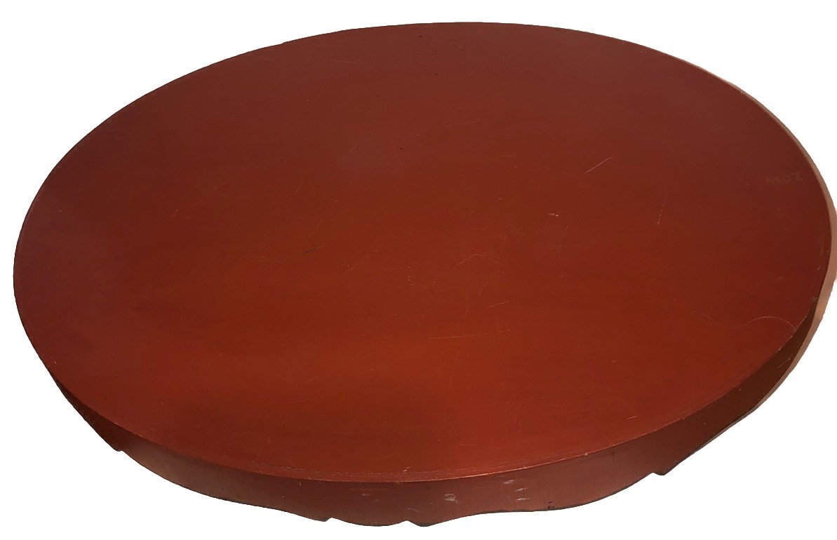 Vintage Fun HP Red Wood Wooden Chicken Hens Farmhouse Serving Tray