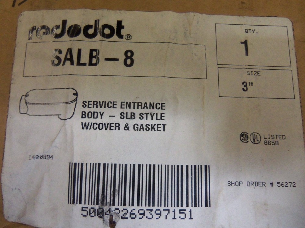 RED DOT SALB-8 CONDUIT NSMP