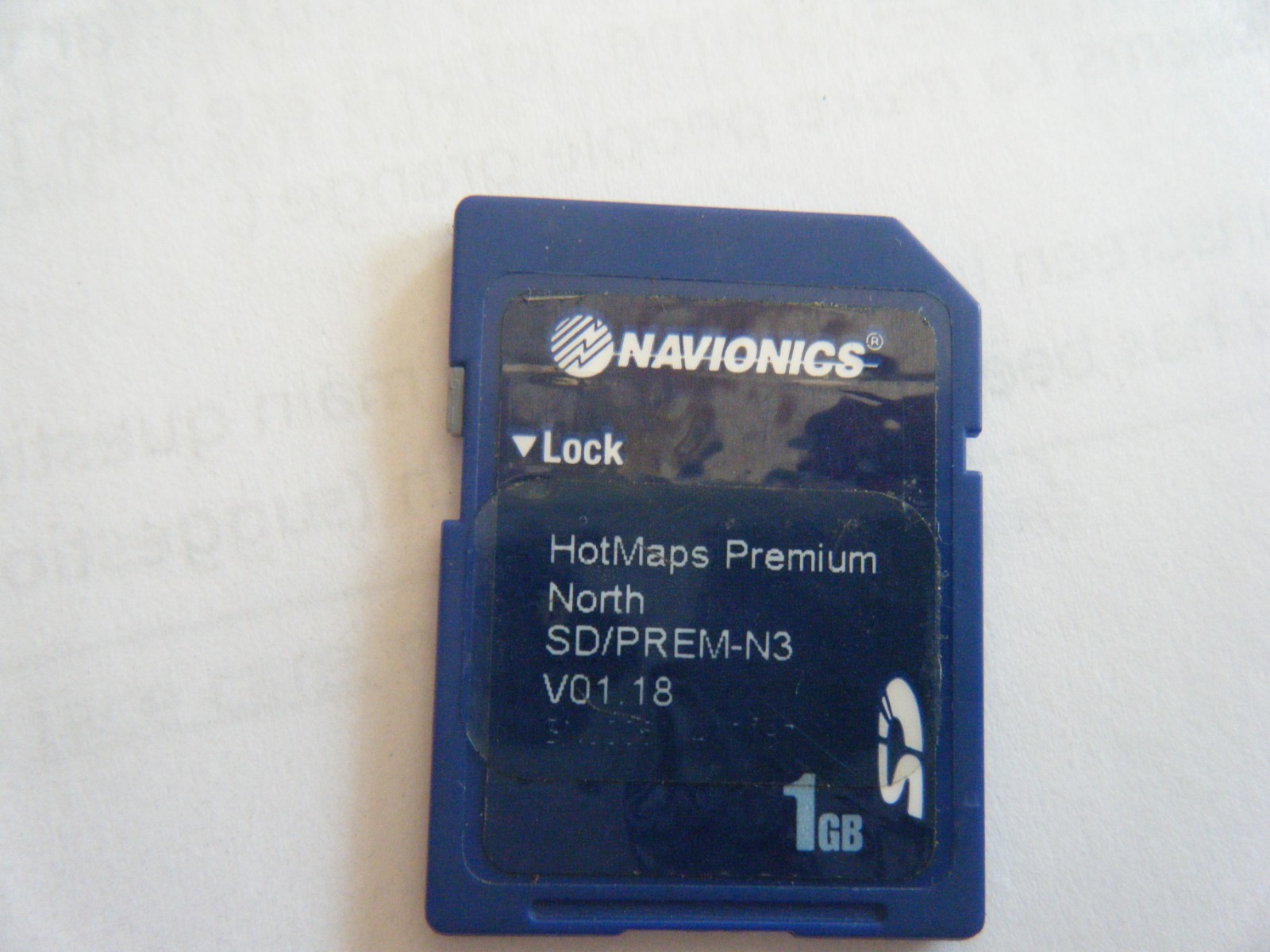 Navionics Hot/Maps Premium North SD/PREM-N3 VO 1.18  Not Micro Full SD
