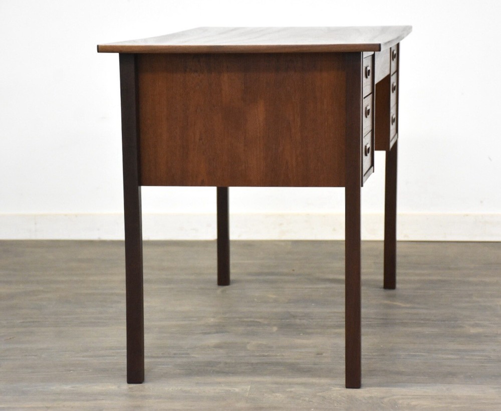 Refinished Danish Modern Teak Desk