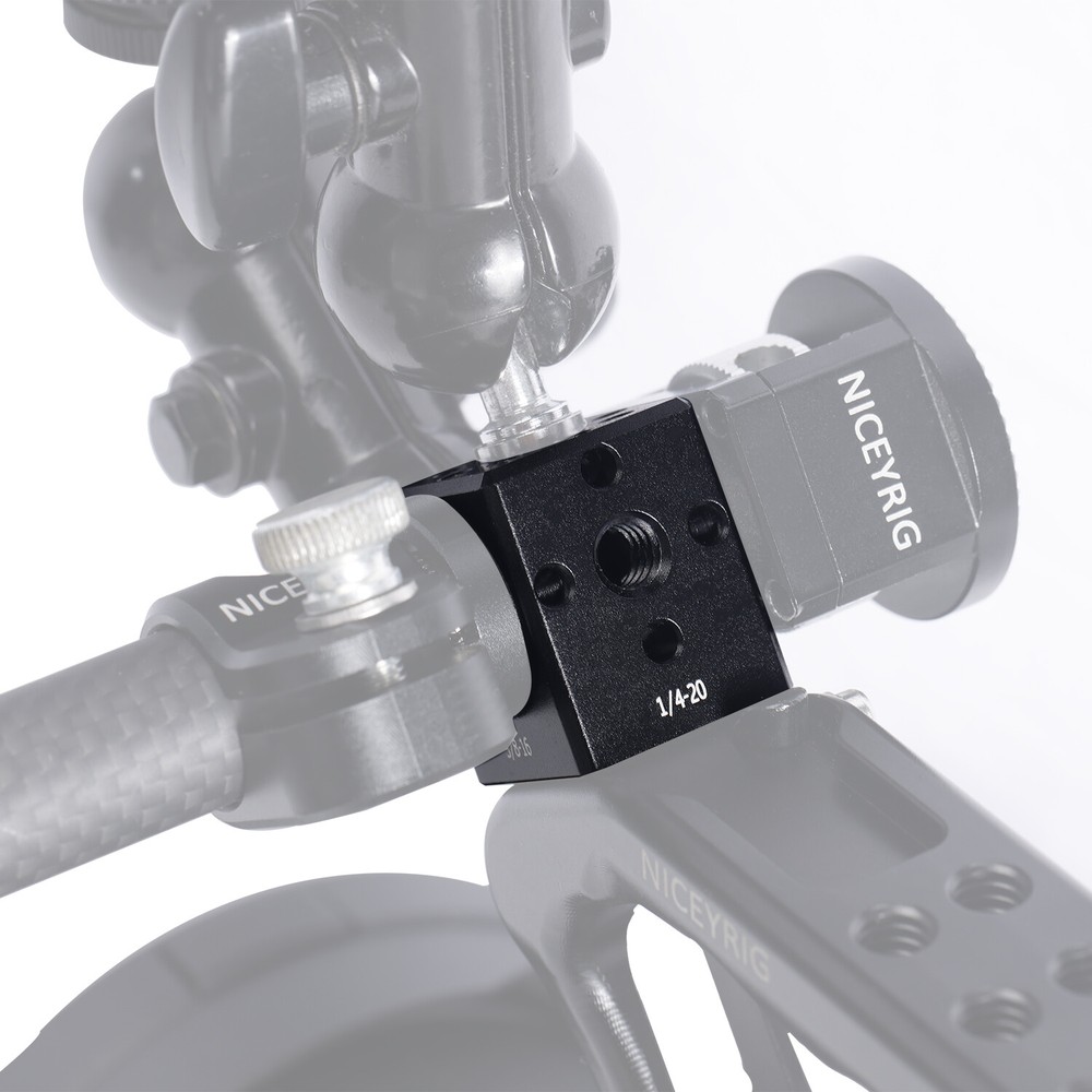 NICEYRIG Universal Arri Mounting Bracket Screw with 1/4" 3/8" Thread