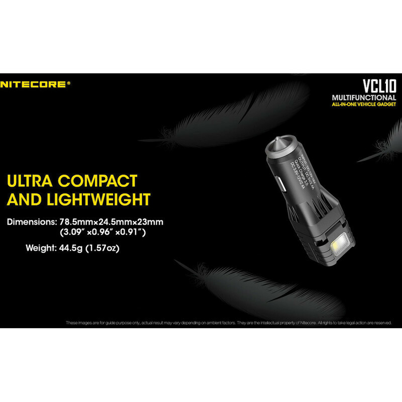 New Nitecore Multifunction Vehicle Gadget VCL10