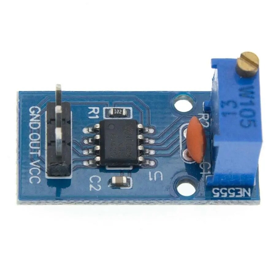 5x NE555 Duty Cycle Pulse Frequency Adjustable Square Wave Generator Module USA