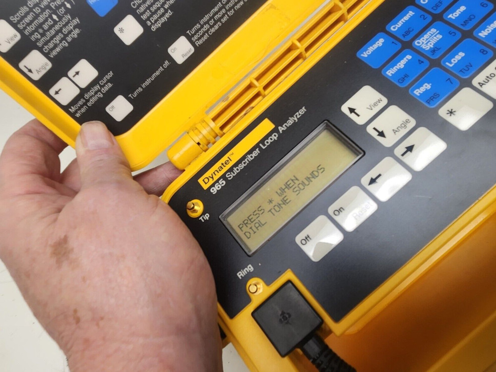 3M Dynatel 965 Subscriber Loop Analyzer & Butt Set for Line Testing