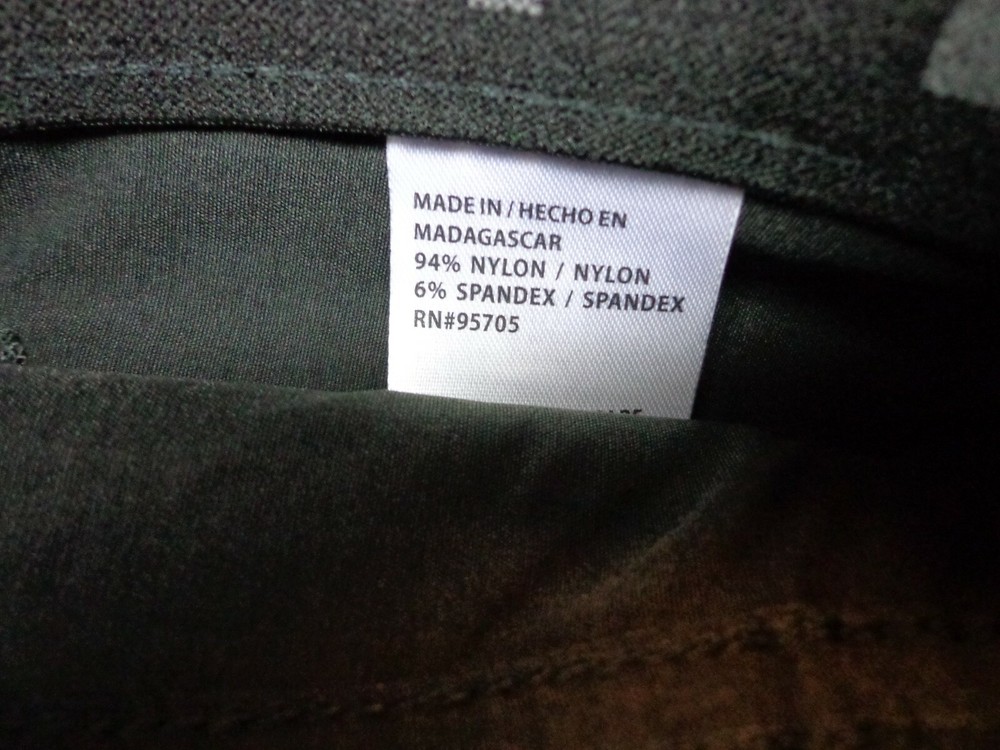 DENALI Black Technical Stretch Pants NWT 34/30 MSRP $54