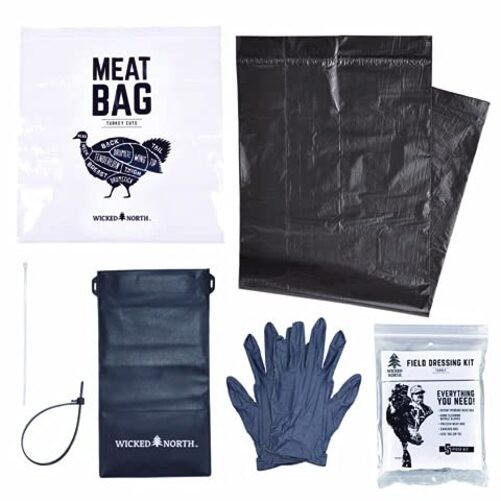 Game Processing Kit for Turkey Hunting, Includes 5 Essentials Gear 1 Pack