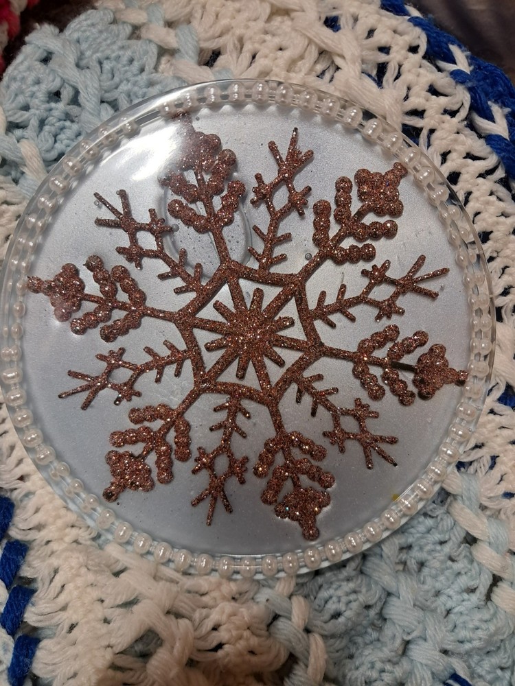 Trinket Dish Handmade Epoxy