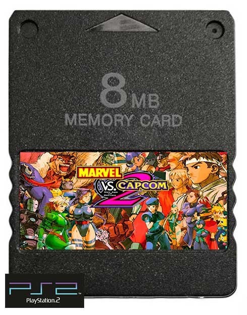 Marvel Vs Capcom 2 PlayStation PS2 Memory Card Cheats