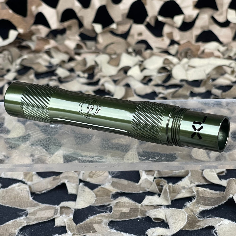 NEW DLX Freak XL V2 Barrel Back - Autococker Threaded - Gloss Olive