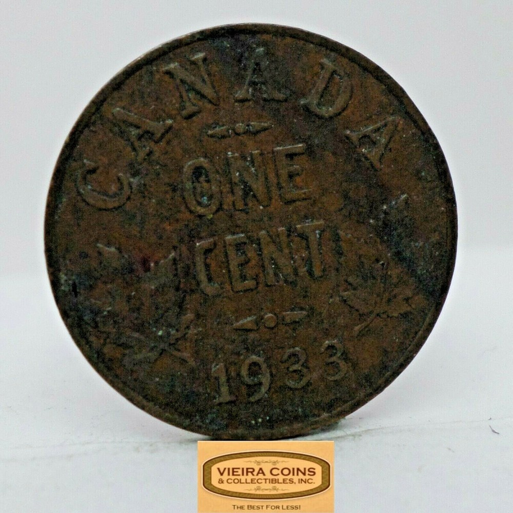 1933 Canada One Cent, Free Shipping -  #C19390NQ
