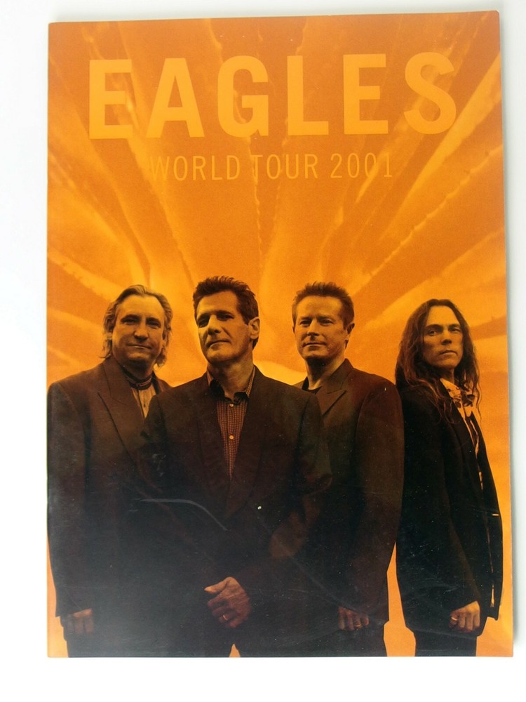 The Eagles 2001 Tour Tourbook Program EX Condition RARE