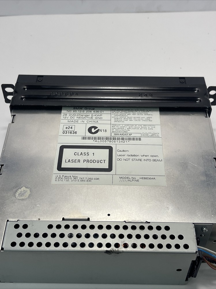 2007 - 2010 BMW X5 E70 E71 DVD CD Disk Player OEM 9 219 974