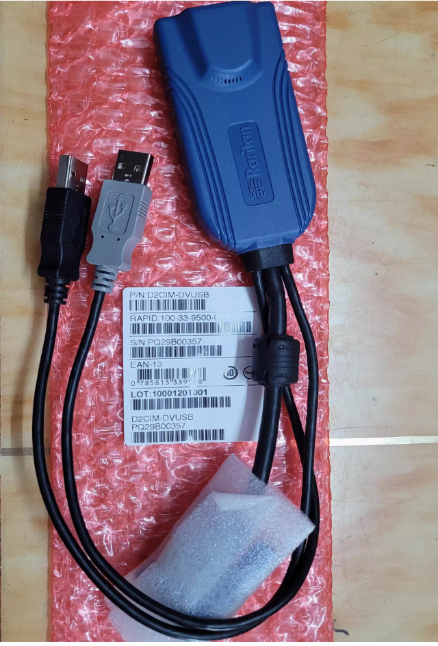 1PCS Raritan Dominion KX II Computer Interface Module - KVM extender D2CIM-DVUSB