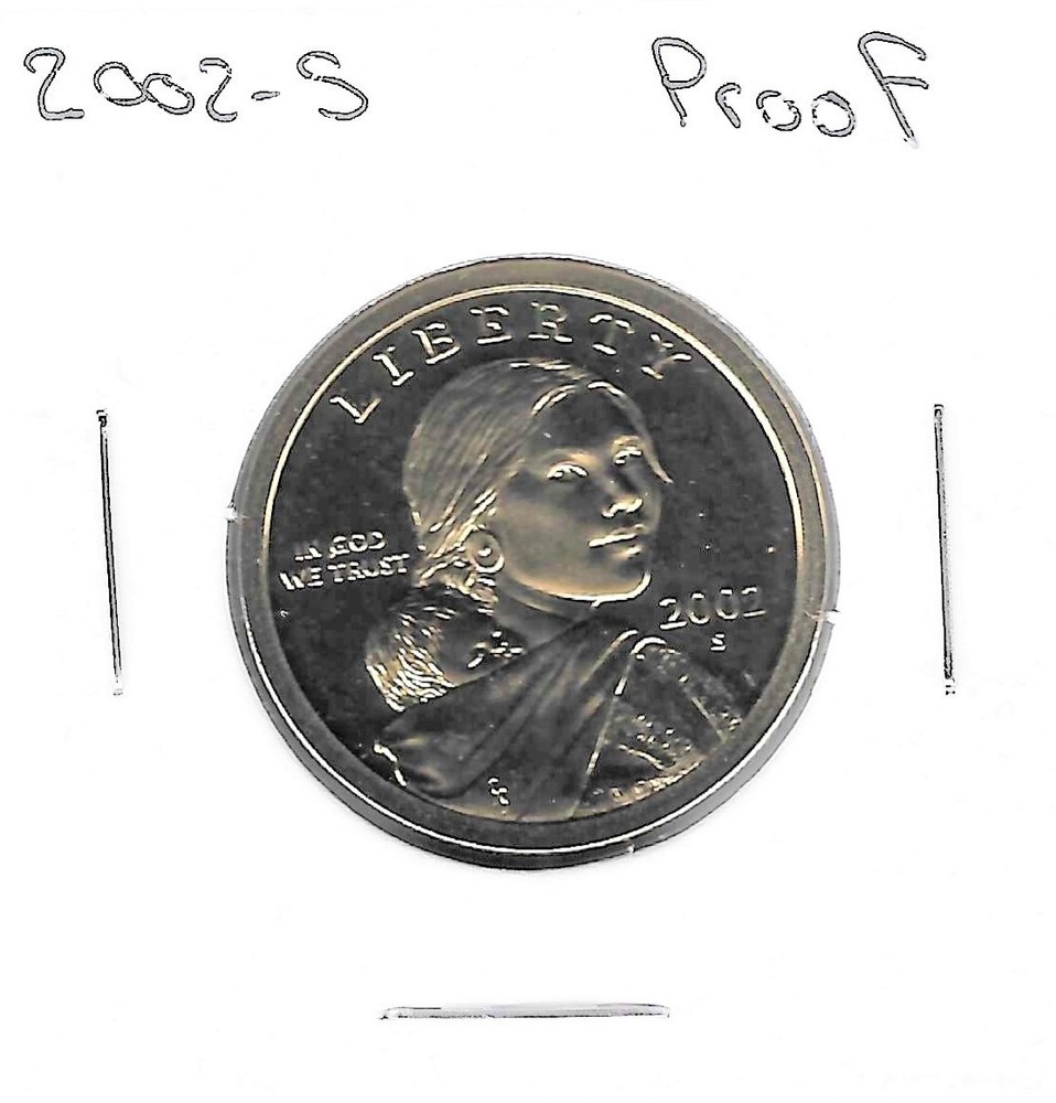 2002 S Proof Sacawagea/ Native American Dollar
