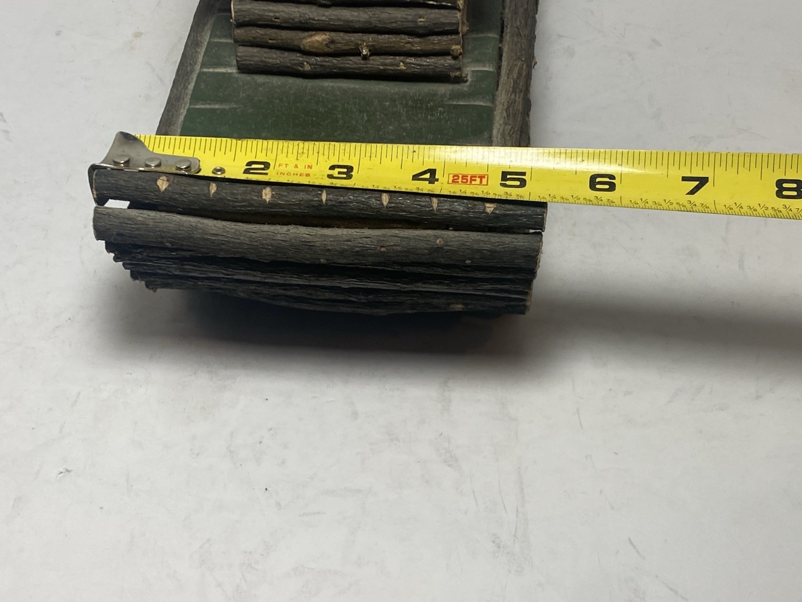 Hand Crafted Wooden Folk Art Noah's Ark Boat Ship Floating