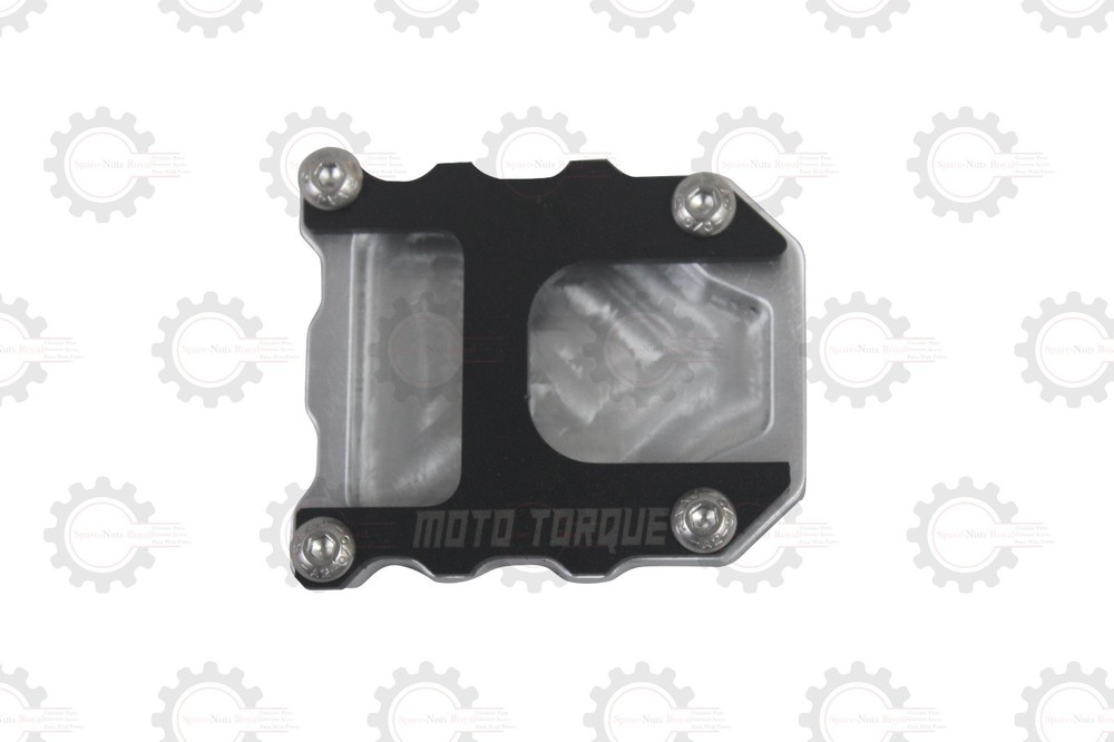 Side Stand Extender Black "& Silver Fit For Hero Xpulse 210"