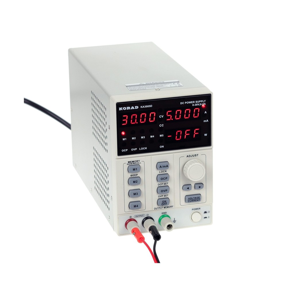 KORAD KA3005D - Precision Variable Adjustable 30V, 5A DC Linear Power Supply ...