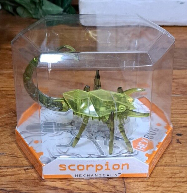 Hexbug Scorpion Green Mechanicals Robot Insect Micro Robot Creature