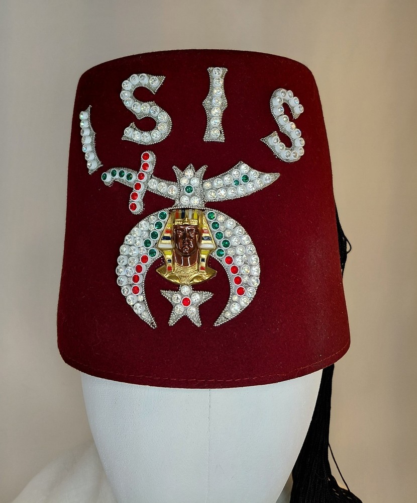 Masonic Shriners Fez hat ISIS Chapter