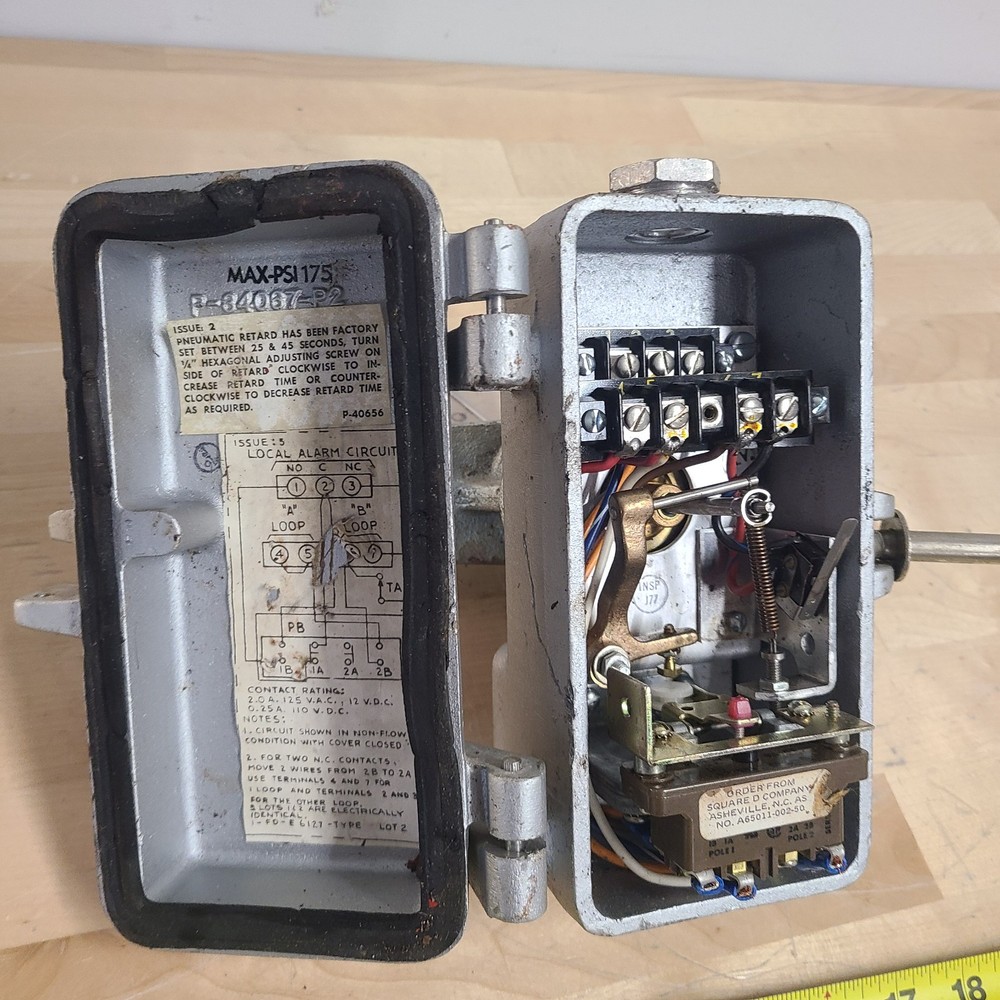 ADT sprinkler flow switch 480G,E6127-046