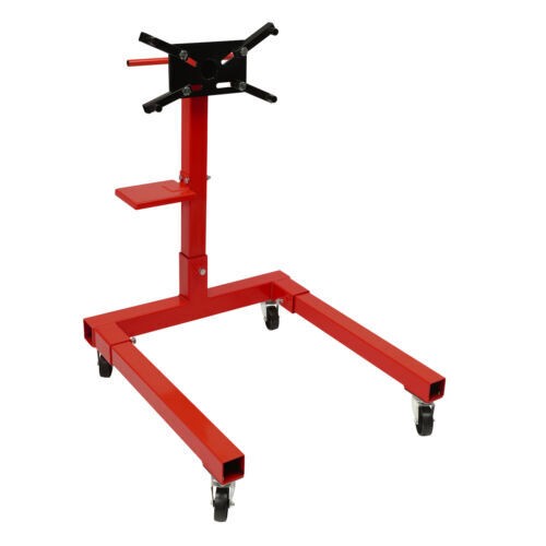 2000 LBS Folding Engine Stand Vehicle Engine Block Stand 360 Degree Head