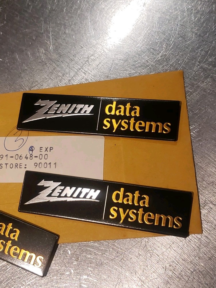 One New Heathkit Emblem #391-648 Zenith Data Systems NOS
