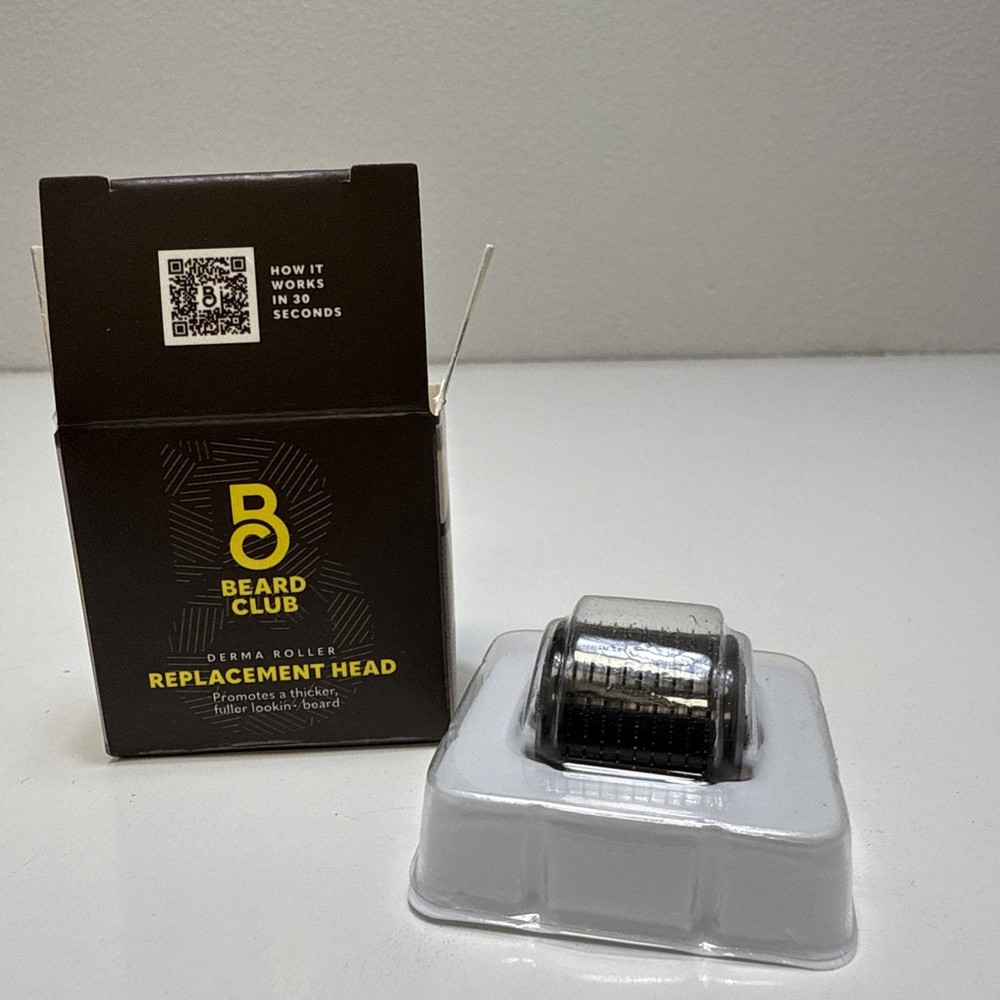 Beard Club Derma Roller Replacement Head Genuine *LOOK*