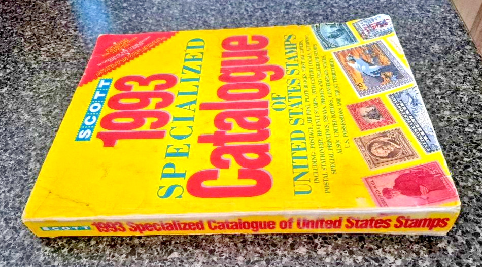 1993 SCOTT SPECIALIZED CATALOGUE OF US STAMPS