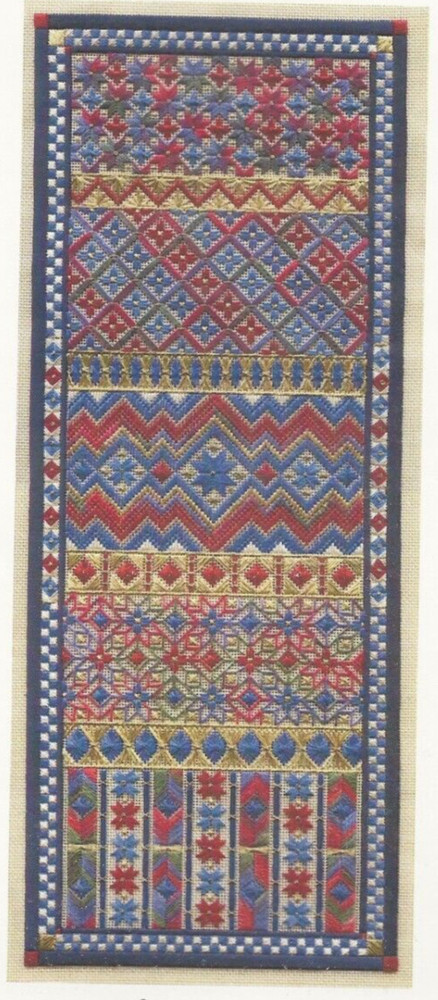 NORDIC PANEL--Laura J. Perin Designs--Sampler Collection--Counted Canvas Pattern