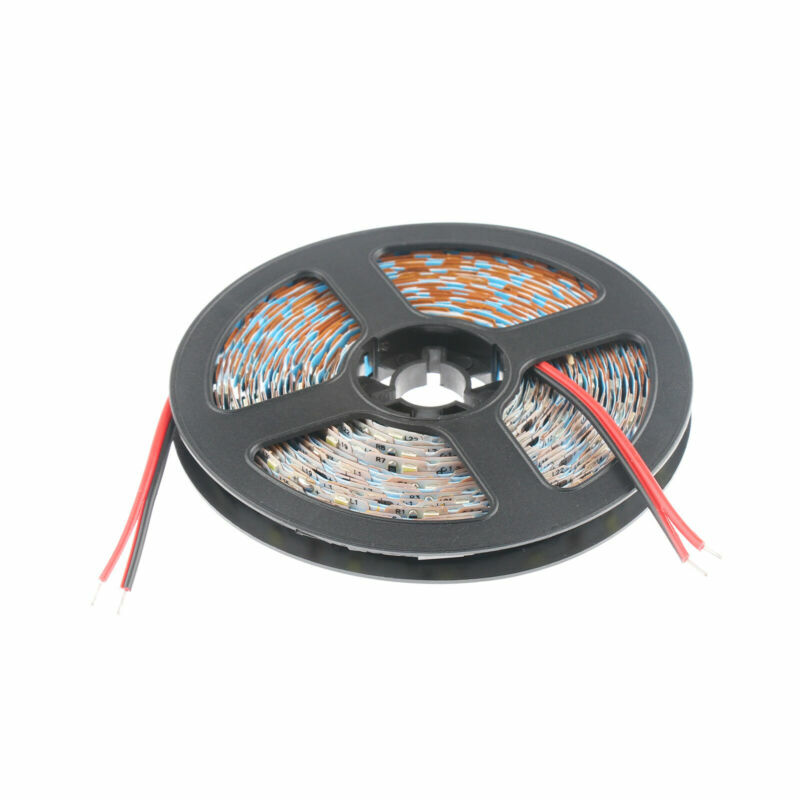 16FT S Shape Sign SMD 2835 300 LED Strip Light DC12V Flexible Lamp Easy Bend 6mm