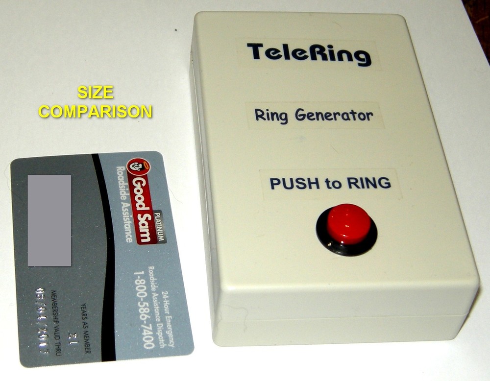 TELEPHONE RING GENERATOR, AC Plug-In ONLY Testing, displays, props Tele Ringer q