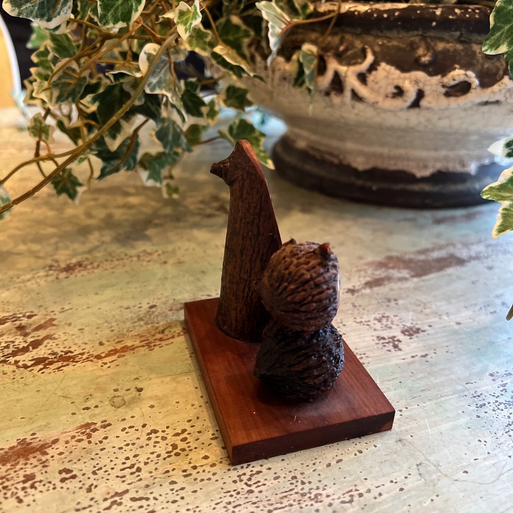 VINTAGE OWL THERMOMETER WORKING