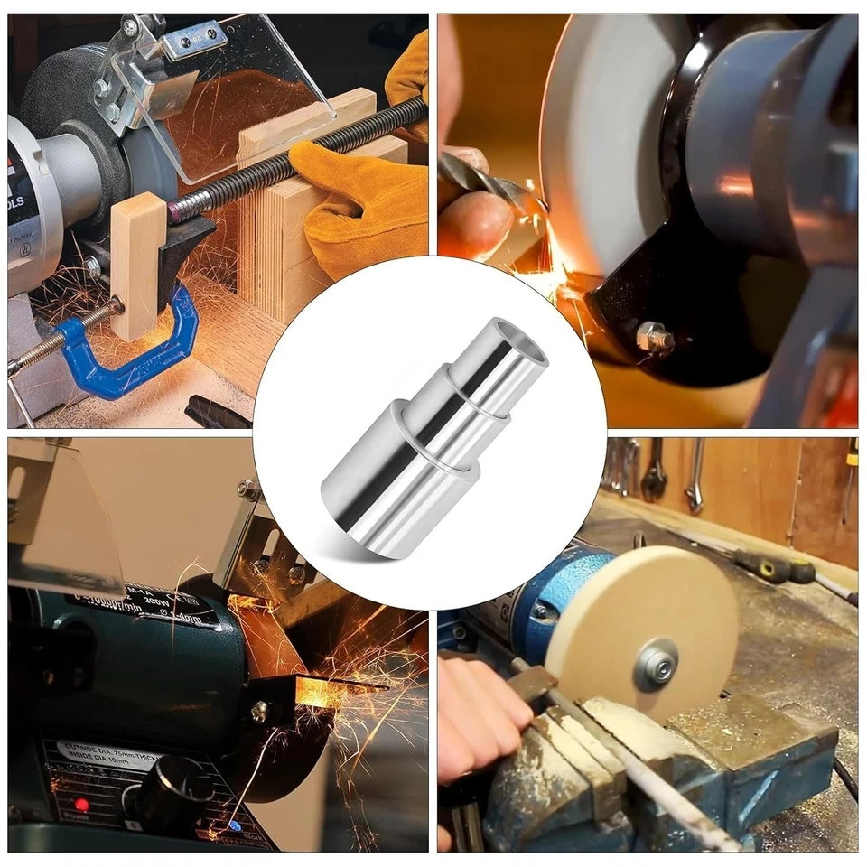 Reducing Bushing Arbor Adapters for Bench Grinder Wheel, 1'' Thick from 1''...