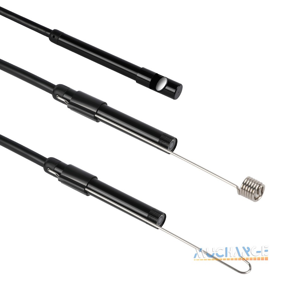 HD 16.4FT Borescope Camera with 6 LED Lights Type-C Waterproof For Android PC