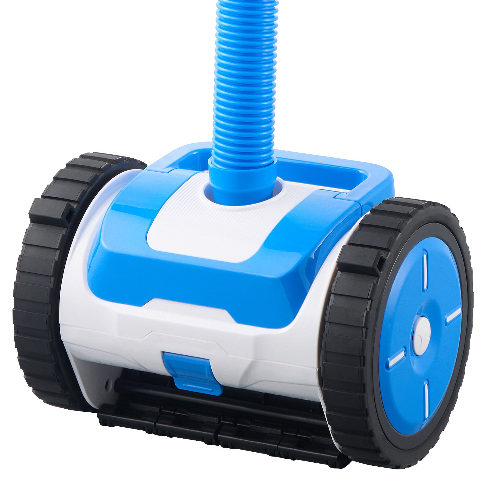 Suction Pool Cleaner Vacuum Cleaner 2 Wheels for In/Above-ground Pool