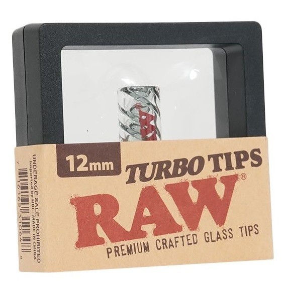BOTH RAW GLASS TURBO TIPS - 10MM and 12mm sizes - LIMITED - Premium Crafted Tips